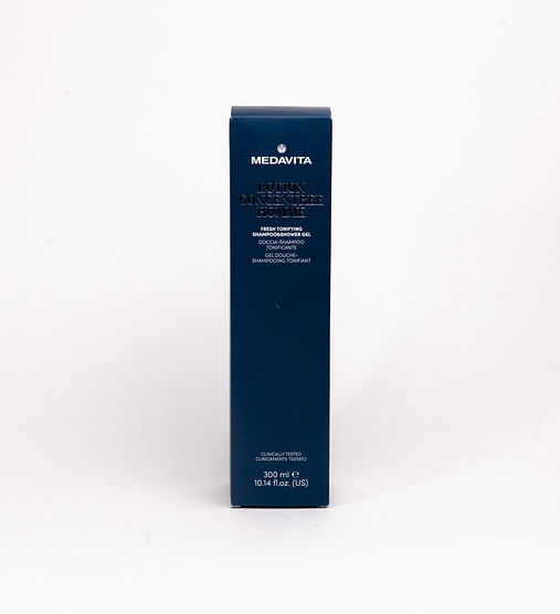 Тонізувальний шампунь та гель для душу для чоловіків Medavita 300 мл - 224